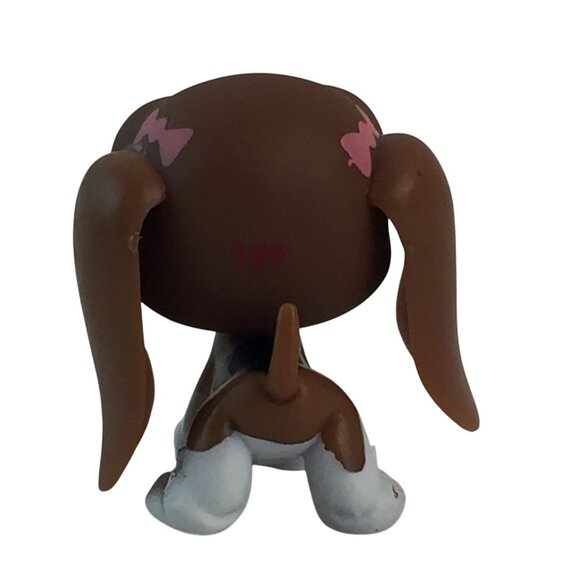Littlest Pet Shop LPS #1205 Basset Hound #112 German Shepherd Puppy Dog Figures - Picture 10 of 14